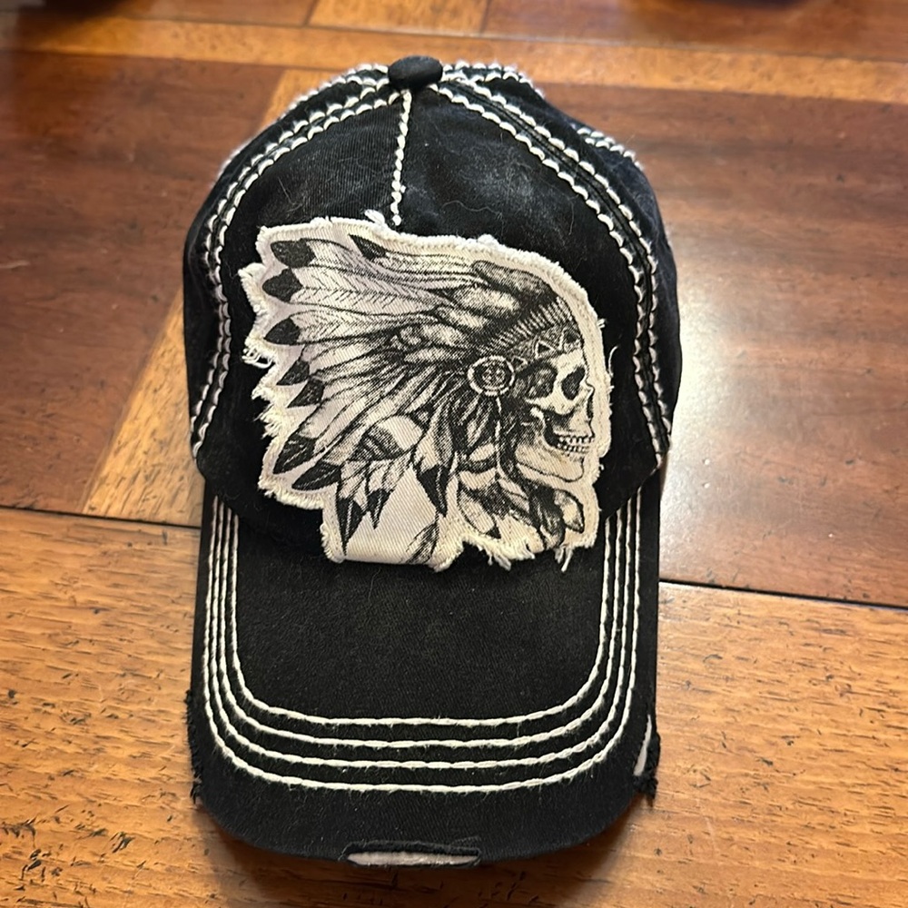 Indian Chief Brace Soul ball cap hat adjustable in great condition